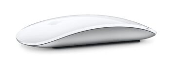 Apple Magic Mouse: Wireless, Bluetooth, Rechargeable. Works with Mac or iPad; Multi-Touch Surface – White, 79.00, 0