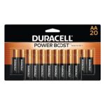 Duracell Coppertop AA Batteries with Power Boost Ingredients, 20 Count Pack Double A Battery with Long-lasting Power, Alkaline AA Battery for Household and Office Devices, 12.58, 0, %PRODUCT.DISCOUNT%