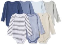 Hudson Baby unisex-baby Cotton Long-sleeve Bodysuits, 19.50, 0