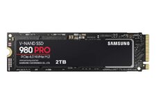 SAMSUNG 980 PRO SSD 2TB PCIe NVMe Gen 4 Gaming M.2 Internal Solid State Drive Memory Card + 2mo Adobe CC Photography, Maximum Speed, Thermal Control (MZ-V8P2T0B), 129.99, 0