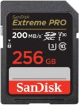 SanDisk 256GB Extreme PRO SDXC UHS-I Memory Card – C10, U3, V30, 4K UHD, SD Card – SDSDXXD-256G-GN4IN, Deal Price: 36.99, Original Price: 62.49