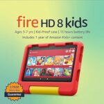Amazon Fire HD 8 Kids tablet, ages 3-7. Top-selling 8″ kids tablet on Amazon – 2022 | ad-free content with parental controls included, 13-hr battery, 32 GB, Disney Mickey Mouse, Deal Price: 94.99, Original Price: 159.99