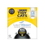 Purina Tidy Cats Multi Cat, Low Dust, Clumping Cat Litter, LightWeight 4-in-1 Strength – 17 Lb. Box