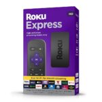 Roku Express (New) | HD Roku Streaming Device with Simple Remote (no TV controls), Free & Live TV