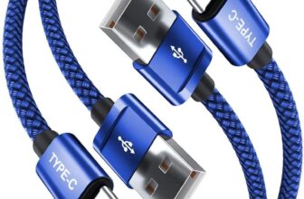 Basesailor USB Type C Charger Cable 3.3FT 2Pack,Charging Cord for Kindle Fire HD 7 2022 12th,10 9th 2019,8 10th 2020,Paperwhite 11th 2021 Generation,Samsung Galaxy A03s,A51,A52,A53,A12 A13,A32