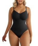 SHAPERX Bodysuit for Women Tummy Control Shapewear Seamless Sculpting Thong Body Shaper Tank Top