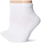 Hanes womens Ultimate Comfort Toe Seamed Ankle Socks Pack Of 6
