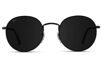 WearMe Pro – Reflective Lens Round Trendy Sunglasses