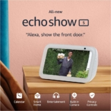 All-new Echo Show 5 (3rd Gen, 2023 release) | Smart display with deeper bass and clearer sound | Glacier White, 39.99, 89.99, %PRODUCT.DISCOUNT%