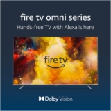 Amazon Fire TV 65″ Omni Series 4K UHD smart TV with Dolby Vision, hands-free with Alexa  Deal Price: 469.99, Original Price: 759.99