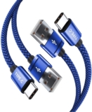 Basesailor USB Type C Charger Cable 3.3FT 2Pack,Charging Cord for Kindle Fire HD 7 2022 12th,10 9th 2019,8 10th 2020,Paperwhite 11th 2021 Generation,Samsung Galaxy A03s,A51,A52,A53,A12 A13,A32