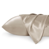 Bedsure Satin Pillowcase for Hair and Skin Queen – Taupe Silky Pillowcase 2 Pack 20×30 Inches – Satin Pillow Cases Set of 2 with Envelope Closure, Similar to Silk Pillow Cases, Gifts for Women Men, 9.99, 0, %PRODUCT.DISCOUNT%