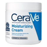 CeraVe Moisturizing Cream | Body and Face Moisturizer for Dry Skin | Body Cream with Hyaluronic Acid and Ceramides | Hydrating Moisturizer | Fragrance Free Non-Comedogenic | 19 Ounce