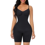 FeelinGirl Shapewear Bodysuit for Women Tummy Control Shaper Seamless Butt Lifter Thigh Slimmer Body Shaper