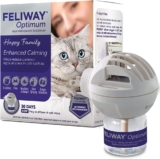 FELIWAY Optimum Cat, Enhanced Calming Pheromone Diffuser, 30 Day Starter Kit (48 mL), Translucent