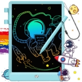FLUESTON LCD Writing Tablet, Doodle Board Toys Gifts for 3-8 Year Old Girls Boys, 10 Inch Colorful Electronic Board Drawing Pad for Kids, Gifts for Toddler Educational Learning Travel Birthday, Blue, 14.98, 18.99, %PRODUCT.DISCOUNT%