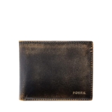 Fossil Men’s Wade Leather Bifold with Flip ID Wallet, Black, (Model: ML3882001), 36.00, 0, 0