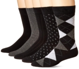 KM Legend Men’s Dress Socks Classic Fine Lightweight for Formal and Casual Wear (5 Pair Pack), Deal Price: 13.49, Original Price: 0