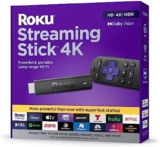 Roku Streaming Stick | Portable Device 4K/HDR/Dolby Vision. Voice Remote, Free & Live TV, Deal Price: 29.98, Original Price: 49.99
