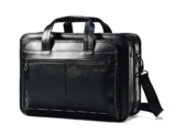 Samsonite Leather Expandable Briefcase 17 inch, Deal Price: 0, Original Price: 184.99