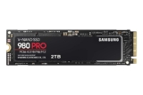 SAMSUNG 980 PRO SSD 2TB PCIe NVMe Gen 4 Gaming M.2 Internal Solid State Drive Memory Card + 2mo Adobe CC Photography, Maximum Speed, Thermal Control (MZ-V8P2T0B), 129.99, 0