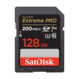 SanDisk 128GB Extreme PRO SDXC UHS-I Memory Card – C10, U3, V30, 4K UHD, SD Card – SDSDXXD-128G-GN4IN, 19.99, 33.49