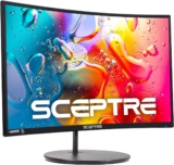 Sceptre Curved 24-inch Gaming Monitor 1080p R1500 98% sRGB HDMI x2 VGA Build-in Speakers, VESA Wall Mount Machine Black (C248W-1920RN Series), Deal Price: 89.97 n Original Price: 99.97