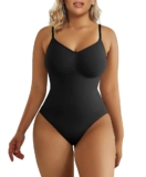 SHAPERX Bodysuit for Women Tummy Control Shapewear Seamless Sculpting Thong Body Shaper Tank Top