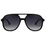 SOJOS Retro Polarized Aviator Sunglasses for Women Men Classic 70s Vintage Trendy Square Aviators