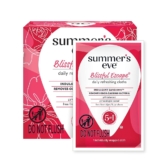 Summer’s Eve Blissful Escape Daily Refreshing Feminine Wipes, Removes Odor, pH balanced, 16 count, 1.46, 0, 0