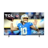 TCL 75-Inch Class S4 4K LED Smart TV with Fire TV (75S450F, 2023 Model), Dolby Vision HDR, Dolby Atmos, Alexa Built-in, Apple Airplay Compatibility, Streaming UHD Television,Black, Deal Price: 549.99, Original Price: 579.99
