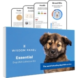 Wisdom Panel Essential Dog DNA Kit: Most Accurate Test for 365+ Breeds, 30 Genetic Health Conditions, 50+ Traits, Relatives, Ancestry – 1 Pack